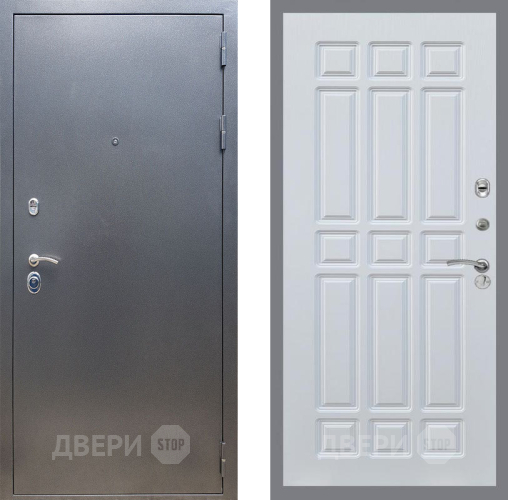 Входная металлическая Дверь Рекс (REX) 11 FL-33 Белый ясень в Павловском Посаде