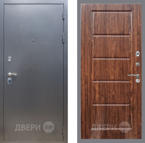 Входная металлическая Дверь Рекс (REX) 11 FL-39 орех тисненый в Павловском Посаде