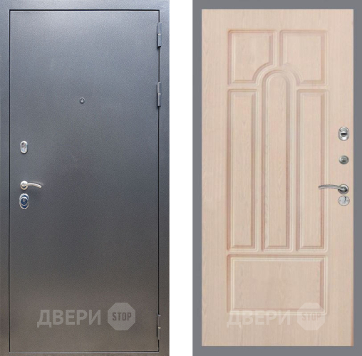 Входная металлическая Дверь Рекс (REX) 11 FL-58 Беленый дуб в Павловском Посаде