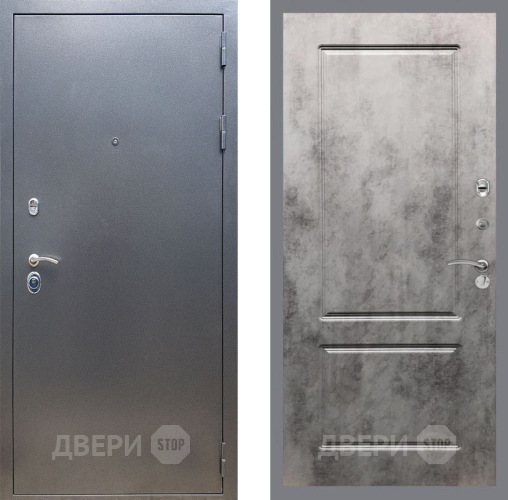 Дверь Рекс (REX) 11 FL-117 Бетон темный в Павловском Посаде