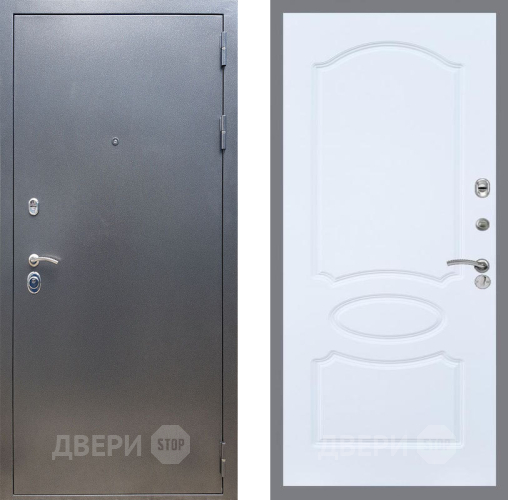 Входная металлическая Дверь Рекс (REX) 11 FL-128 Силк Сноу в Павловском Посаде