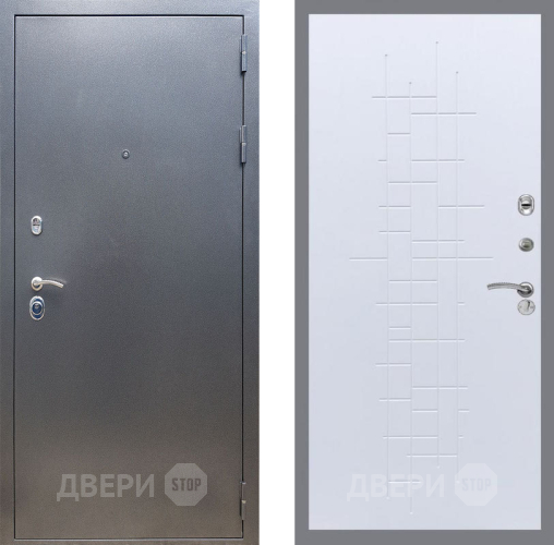 Входная металлическая Дверь Рекс (REX) 11 FL-289 Белый ясень в Павловском Посаде