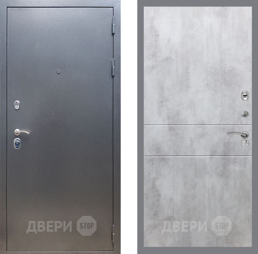 Входная металлическая Дверь Рекс (REX) 11 FL-290 Бетон светлый в Павловском Посаде
