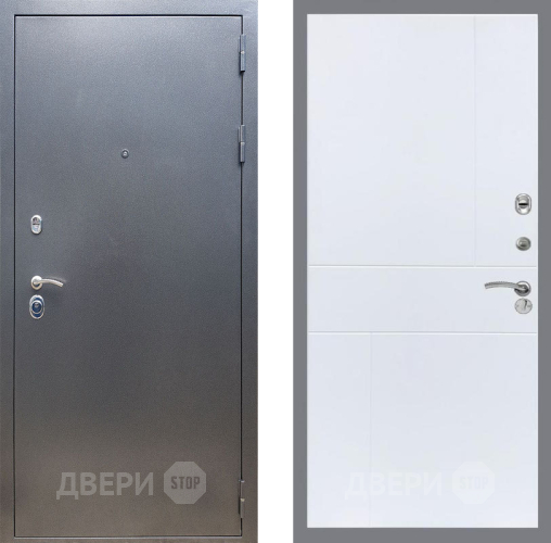 Входная металлическая Дверь Рекс (REX) 11 FL-290 Силк Сноу в Павловском Посаде
