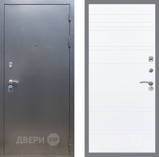 Дверь Рекс (REX) 11 Line Силк Сноу в Павловском Посаде