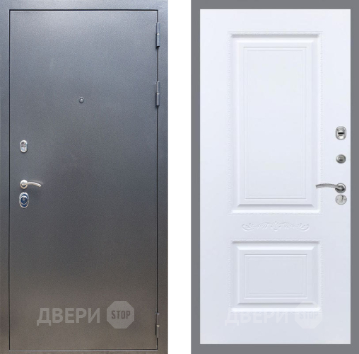 Входная металлическая Дверь Рекс (REX) 11 Смальта Силк Сноу в Павловском Посаде