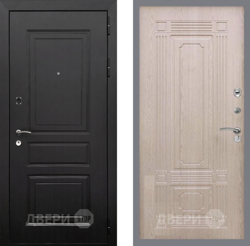 Входная металлическая Дверь Рекс (REX) 6 Венге FL-2 Беленый дуб в Павловском Посаде