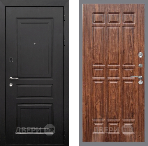 Входная металлическая Дверь Рекс (REX) 6 Венге FL-33 орех тисненый в Павловском Посаде