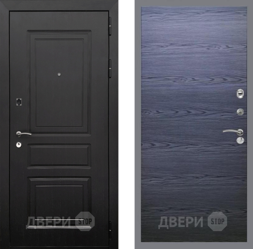 Дверь Рекс (REX) 6 Венге GL Дуб тангенальный черный в Павловском Посаде