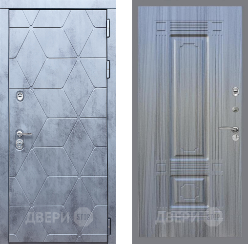 Входная металлическая Дверь Рекс (REX) 28 FL-2 Сандал грей в Павловском Посаде