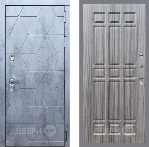 Входная металлическая Дверь Рекс (REX) 28 FL-33 Сандал грей в Павловском Посаде