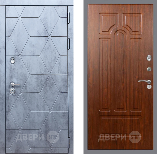 Входная металлическая Дверь Рекс (REX) 28 FL-58 Морёная берёза в Павловском Посаде