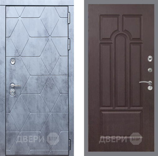 Входная металлическая Дверь Рекс (REX) 28 FL-58 Венге в Павловском Посаде