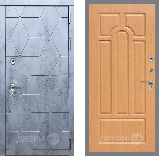 Входная металлическая Дверь Рекс (REX) 28 FL-58 Дуб в Павловском Посаде