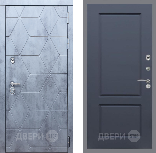 Входная металлическая Дверь Рекс (REX) 28 FL-117 Силк титан в Павловском Посаде