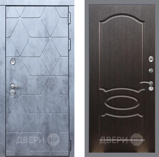 Входная металлическая Дверь Рекс (REX) 28 FL-128 Венге светлый в Павловском Посаде