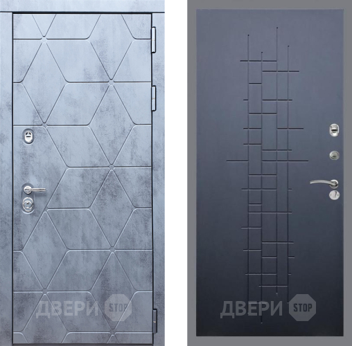 Входная металлическая Дверь Рекс (REX) 28 FL-289 Ясень черный в Павловском Посаде