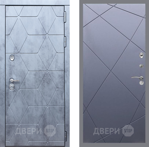 Входная металлическая Дверь Рекс (REX) 28 FL-291 Силк титан в Павловском Посаде