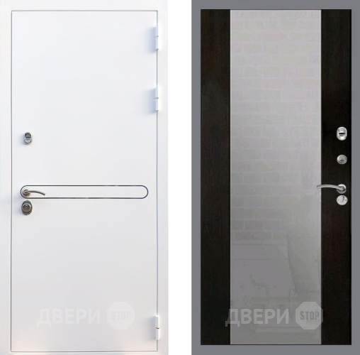 Входная металлическая Дверь Рекс (REX) 27 СБ-16 Зеркало Венге в Павловском Посаде