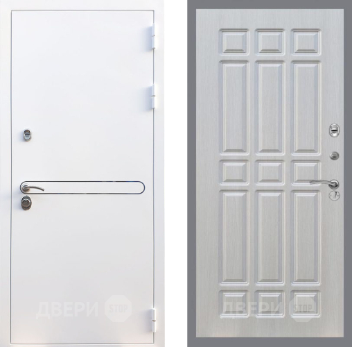 Входная металлическая Дверь Рекс (REX) 27 FL-33 Лиственница беж в Павловском Посаде