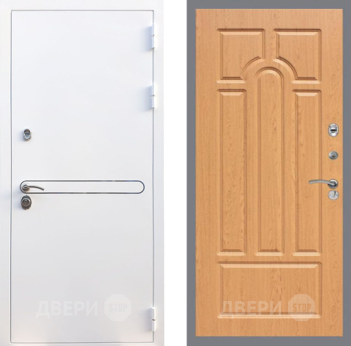 Входная металлическая Дверь Рекс (REX) 27 FL-58 Дуб в Павловском Посаде