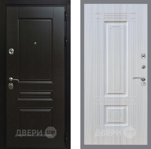 Входная металлическая Дверь Рекс (REX) Премиум-Н FL-2 Сандал белый в Павловском Посаде