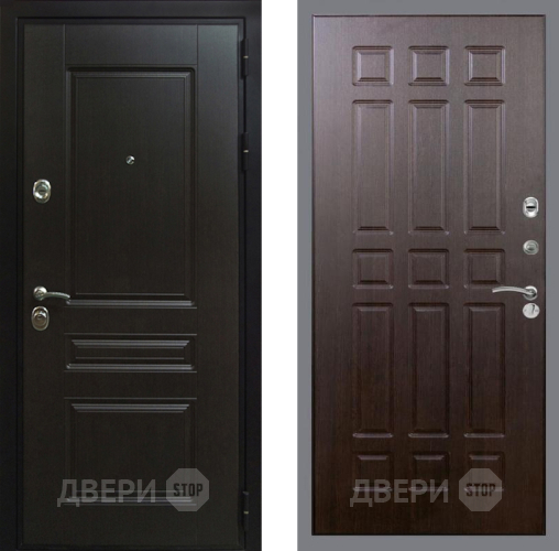 Входная металлическая Дверь Рекс (REX) Премиум-Н FL-33 Венге в Павловском Посаде