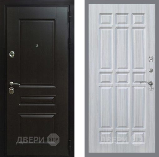 Входная металлическая Дверь Рекс (REX) Премиум-Н FL-33 Сандал белый в Павловском Посаде