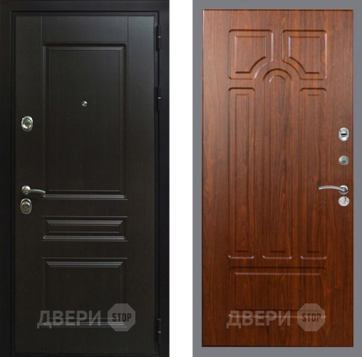 Входная металлическая Дверь Рекс (REX) Премиум-Н FL-58 Морёная берёза в Павловском Посаде