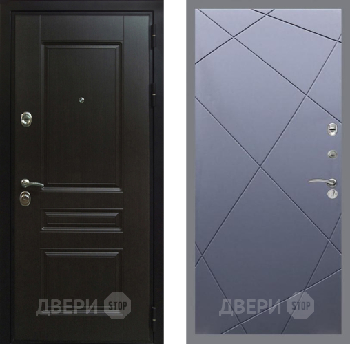 Входная металлическая Дверь Рекс (REX) Премиум-Н FL-291 Силк титан в Павловском Посаде