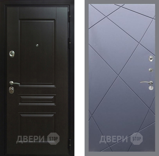 Входная металлическая Дверь Рекс (REX) Премиум-Н FL-291 Силк титан в Павловском Посаде