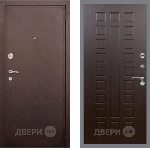 Дверь Рекс (REX) 2 Медный Антик FL-183 Венге в Павловском Посаде