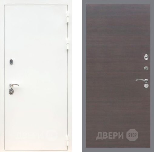 Дверь Рекс (REX) 5 Белая Шагрень GL венге поперечный в Павловском Посаде