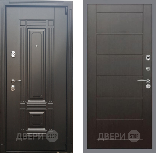 Входная металлическая Дверь Рекс (REX) 9 Сити Венге в Павловском Посаде