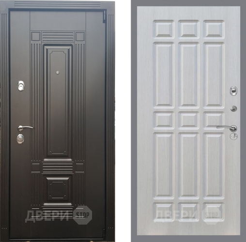 Входная металлическая Дверь Рекс (REX) 9 FL-33 Лиственница беж в Павловском Посаде