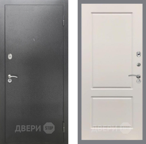Входная металлическая Дверь Рекс (REX) 2А Серебро Антик FL-117 Шампань в Павловском Посаде