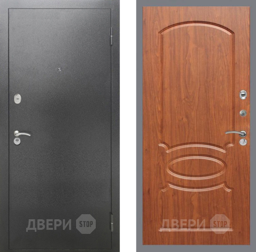 Дверь Рекс (REX) 2А Серебро Антик FL-128 Морёная берёза в Павловском Посаде