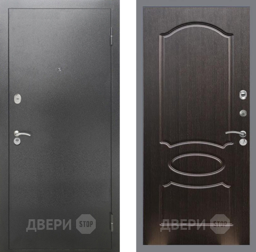 Дверь Рекс (REX) 2А Серебро Антик FL-128 Венге светлый в Павловском Посаде