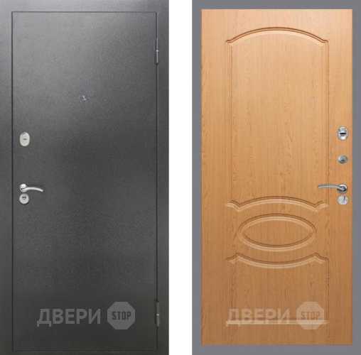Дверь Рекс (REX) 2А Серебро Антик FL-128 Дуб в Павловском Посаде