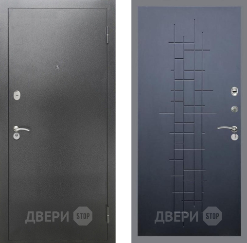 Дверь Рекс (REX) 2А Серебро Антик FL-289 Ясень черный в Павловском Посаде