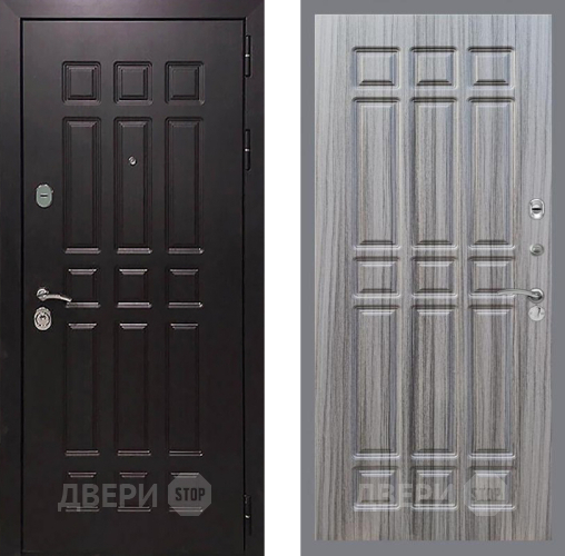 Входная металлическая Дверь Рекс (REX) 8 FL-33 Сандал грей в Павловском Посаде