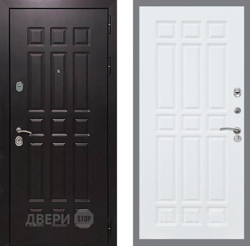 Входная металлическая Дверь Рекс (REX) 8 FL-33 Силк Сноу в Павловском Посаде