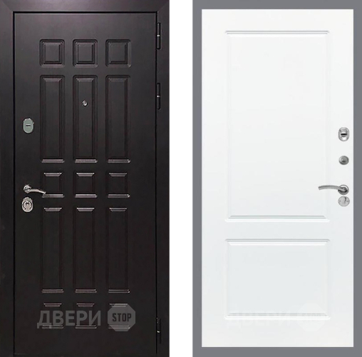 Входная металлическая Дверь Рекс (REX) 8 FL-117 Силк Сноу в Павловском Посаде