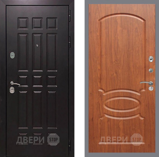 Входная металлическая Дверь Рекс (REX) 8 FL-128 Морёная берёза в Павловском Посаде