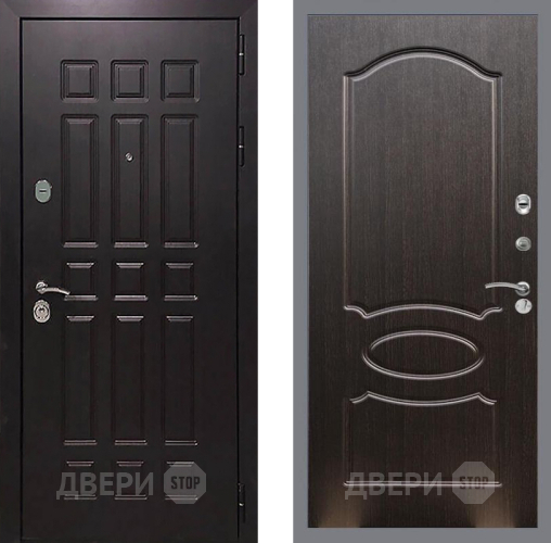 Входная металлическая Дверь Рекс (REX) 8 FL-128 Венге светлый в Павловском Посаде