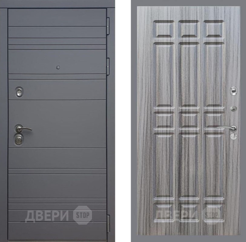 Входная металлическая Дверь Рекс (REX) 14 силк титан FL-33 Сандал грей в Павловском Посаде