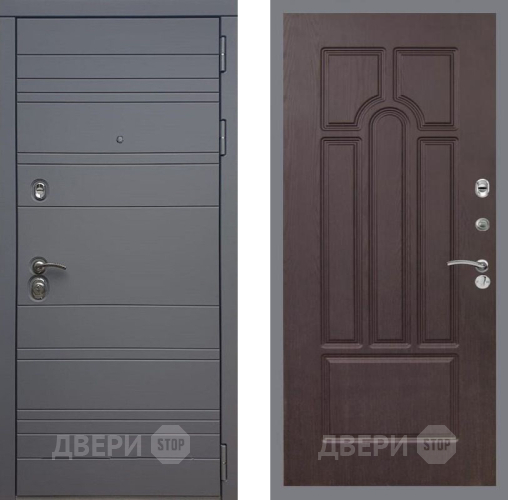 Входная металлическая Дверь Рекс (REX) 14 силк титан FL-58 Венге в Павловском Посаде