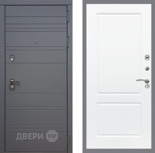 Входная металлическая Дверь Рекс (REX) 14 силк титан FL-117 Силк Сноу в Павловском Посаде