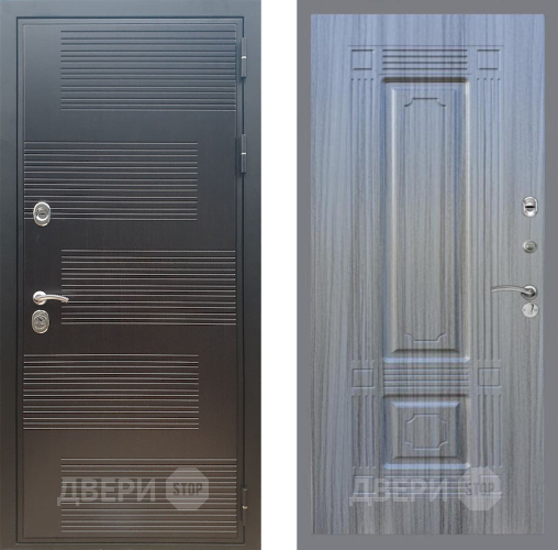 Входная металлическая Дверь Рекс (REX) премиум 185 FL-2 Сандал грей в Павловском Посаде