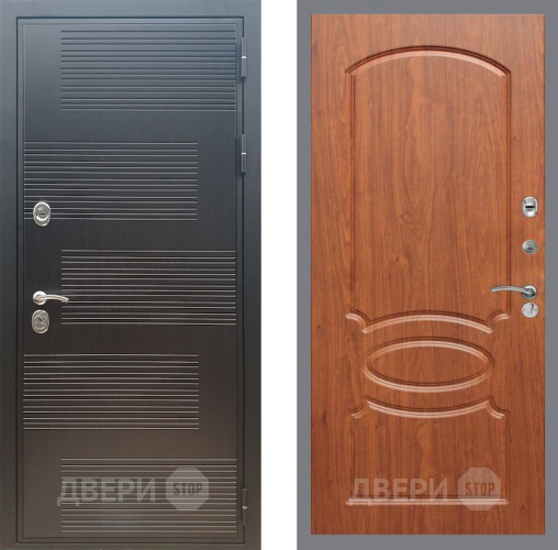 Входная металлическая Дверь Рекс (REX) премиум 185 FL-128 Морёная берёза в Павловском Посаде